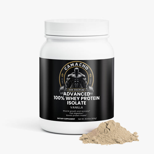 Camacho Iron Discipline, Advanced 100% Whey Protein Isolate (Vanilla)