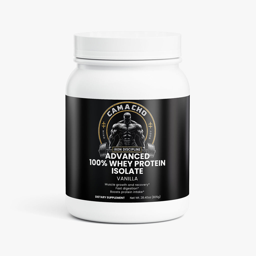 Camacho Iron Discipline, Advanced 100% Whey Protein Isolate (Vanilla)