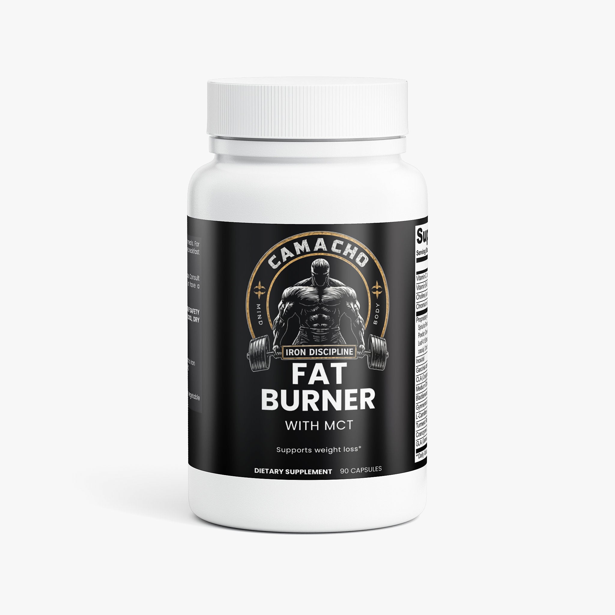 Camacho Iron Discipline, Fat Burner with MCT