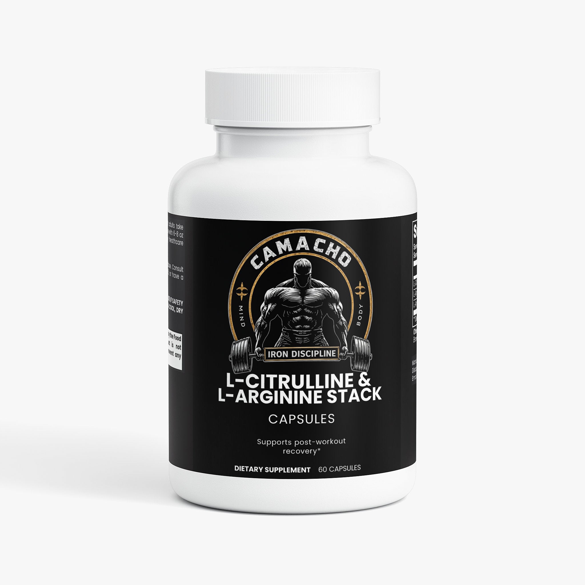 Camacho Iron Discipline, L-Citrulline & L-Arginine Stack