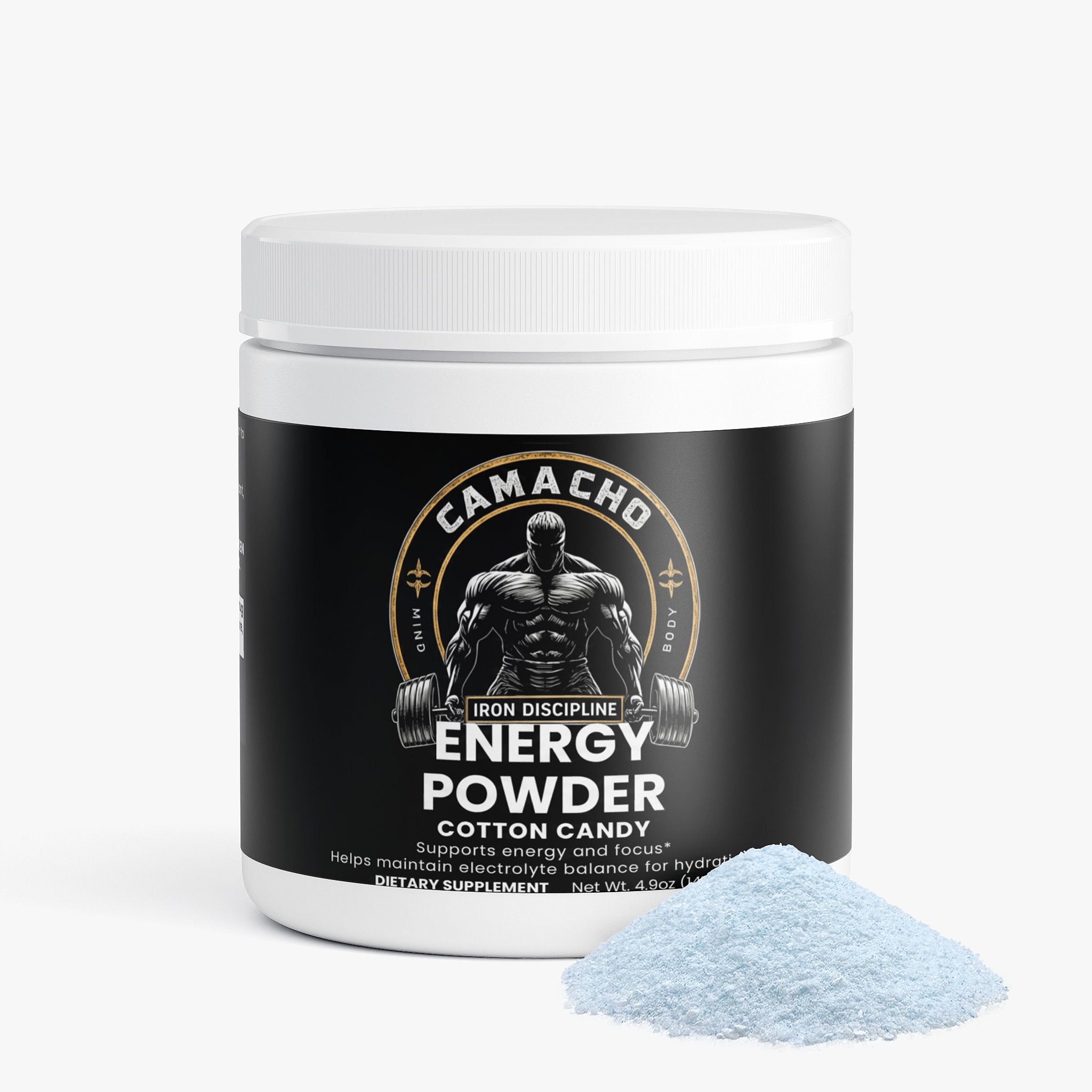Camacho Iron Discipline, Energy Powder (Cotton Candy)
