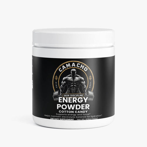 Camacho Iron Discipline, Energy Powder (Cotton Candy) Camacho Iron Discipline