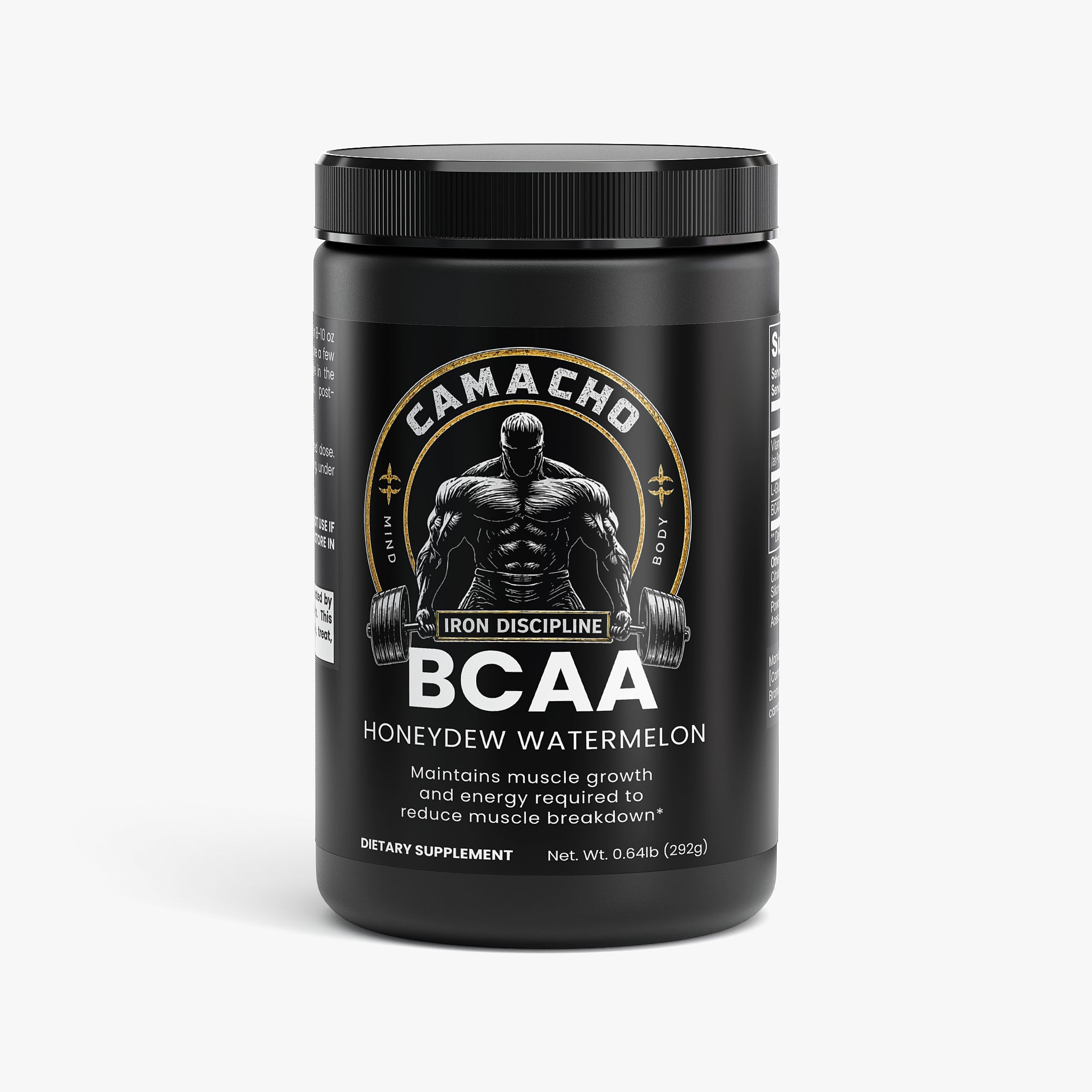 Camacho Iron Discipline, BCAA Post Workout Powder (Honeydew/Watermelon)