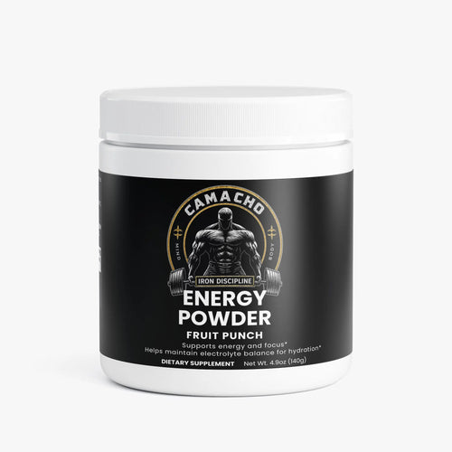 Camacho Iron Discipline, Energy Powder (Fruit Punch) Camacho Iron Discipline