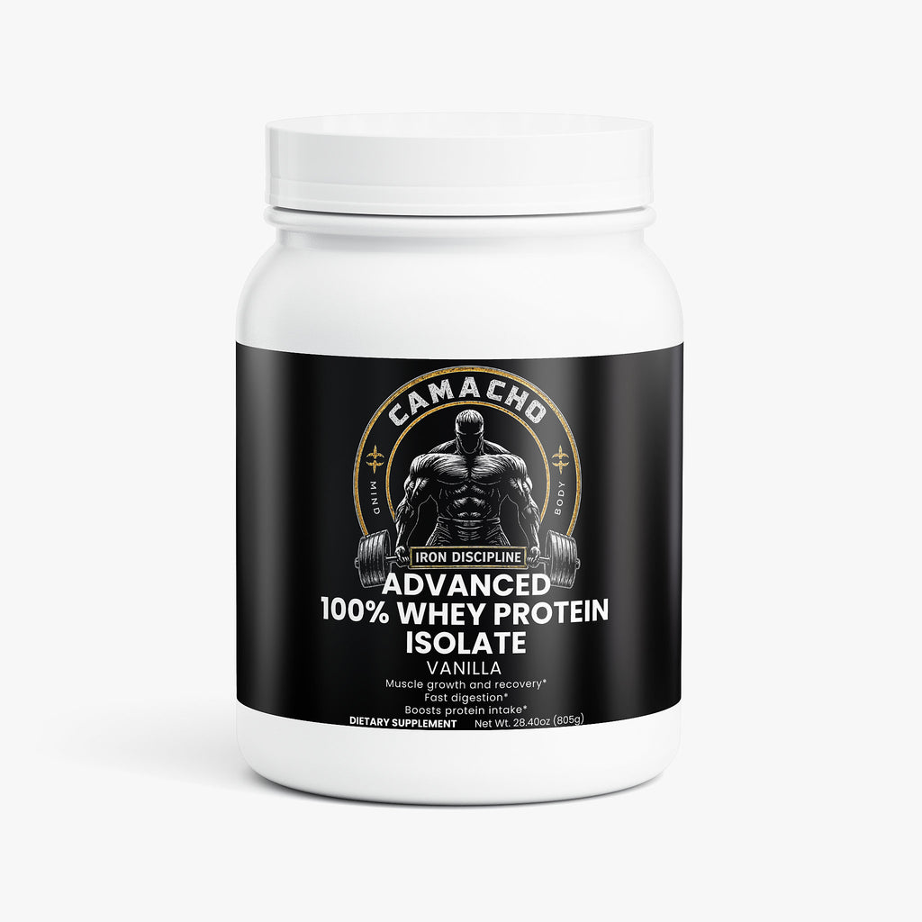 Camacho Iron Discipline, Advanced 100% Whey Protein Isolate (Vanilla)