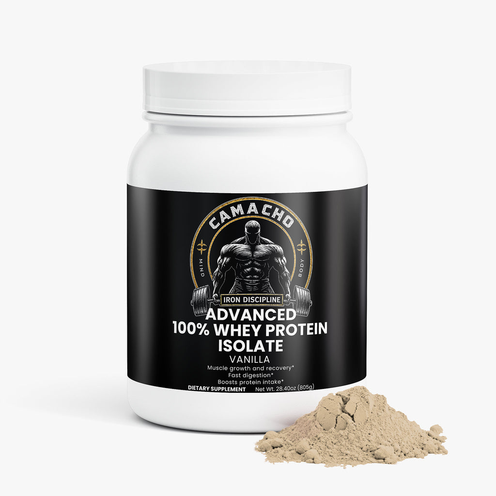 Camacho Iron Discipline, Advanced 100% Whey Protein Isolate (Vanilla)