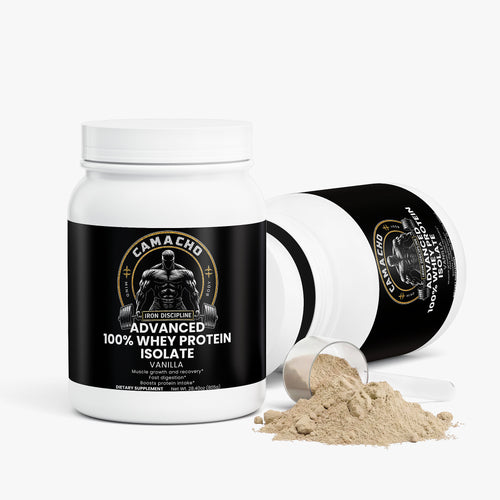 Camacho Iron Discipline, Advanced 100% Whey Protein Isolate (Vanilla)