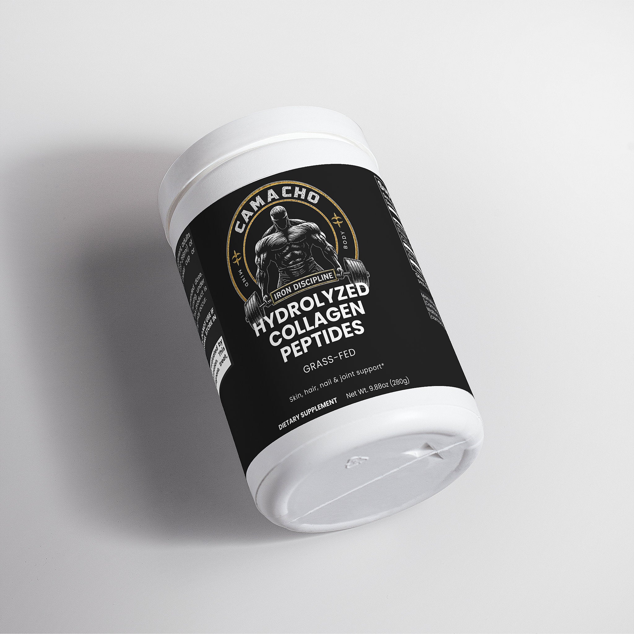 Camacho Iron Discipline, Grass-Fed Hydrolyzed Collagen Peptides