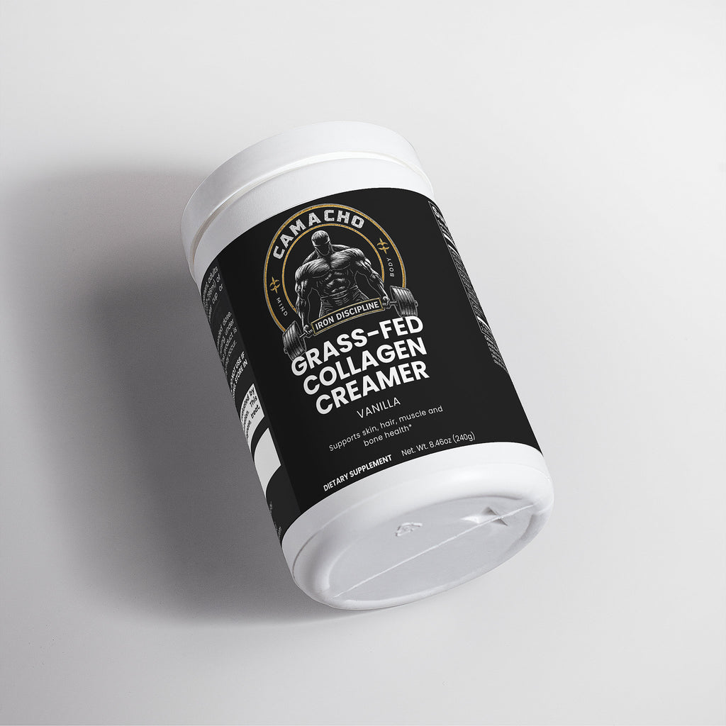 Camacho Iron Discipline, Grass-Fed Collagen Creamer (Vanilla)