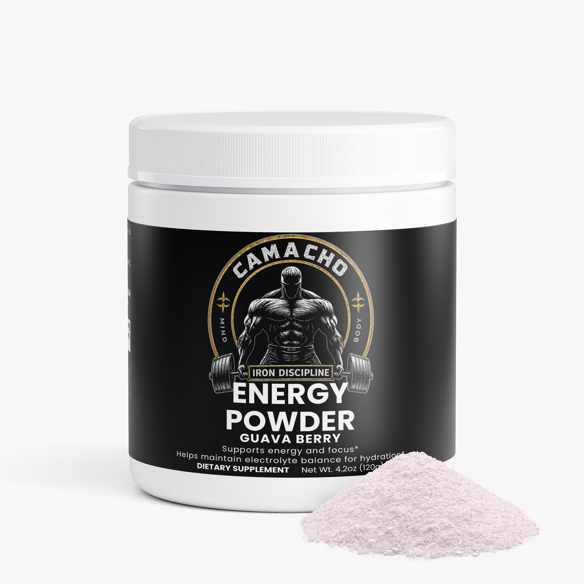 Camacho Iron Discipline, Energy Powder (Guava Berry)
