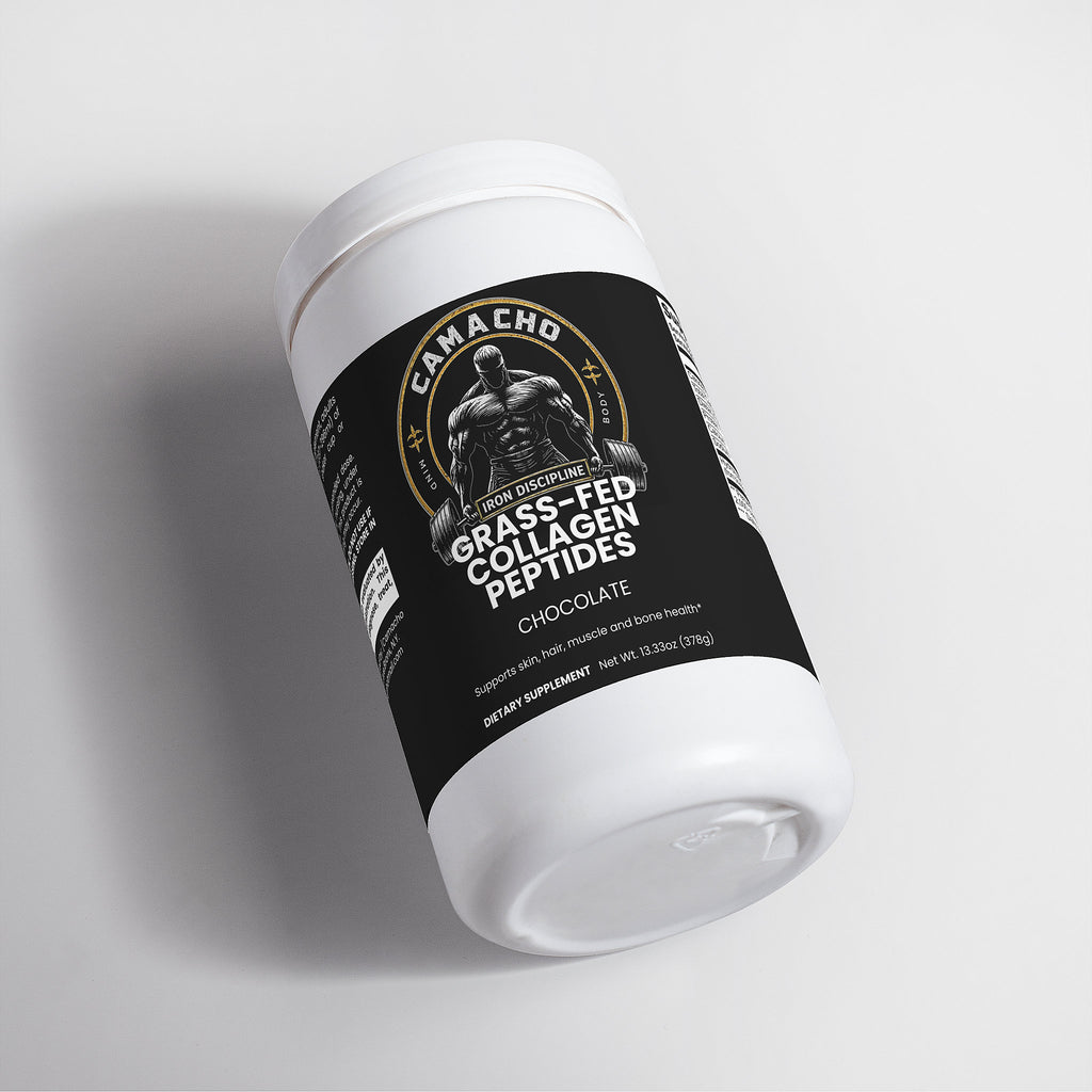Camacho Iron Discipline, Grass-Fed Collagen Peptides Powder (Chocolate)