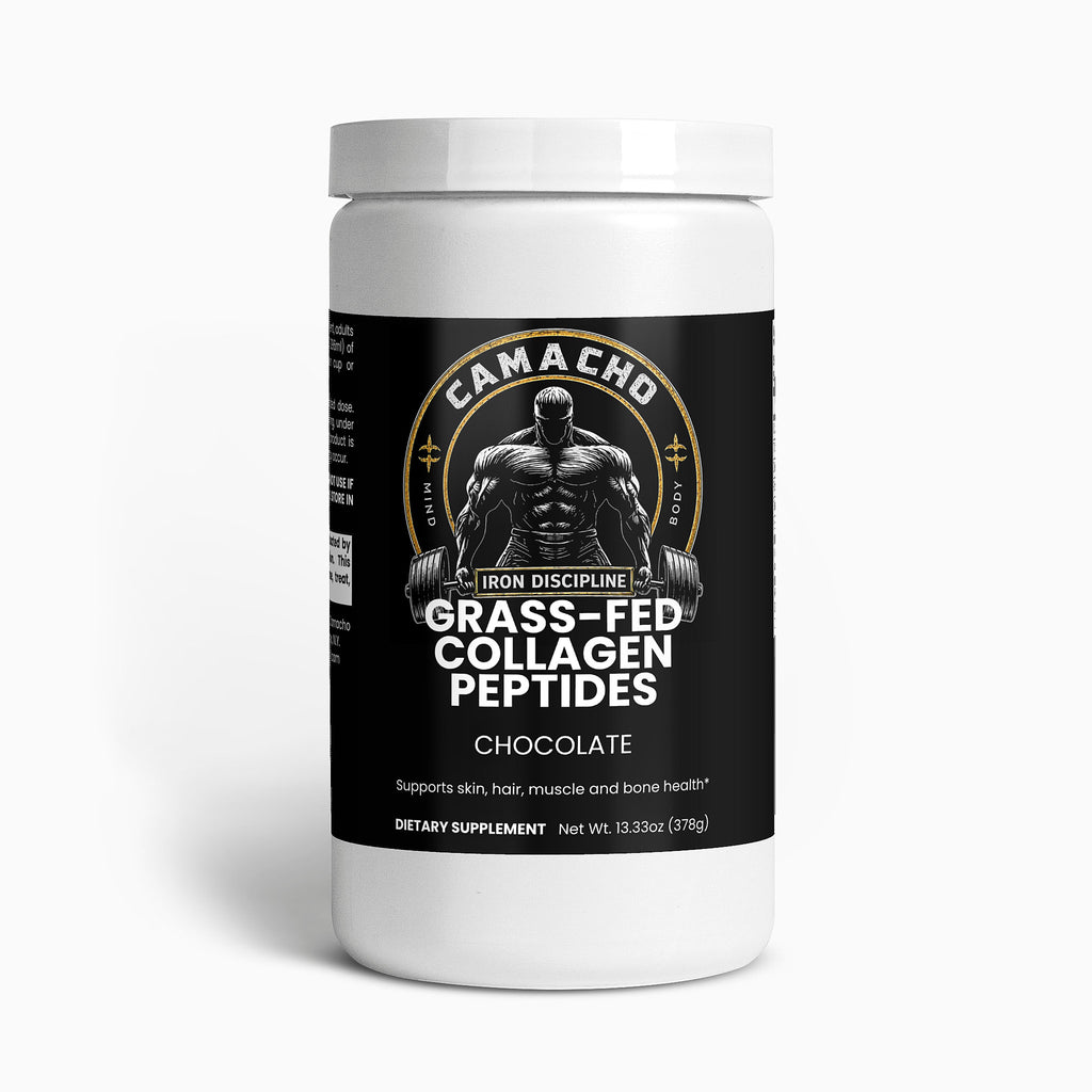 Camacho Iron Discipline, Grass-Fed Collagen Peptides Powder (Chocolate)